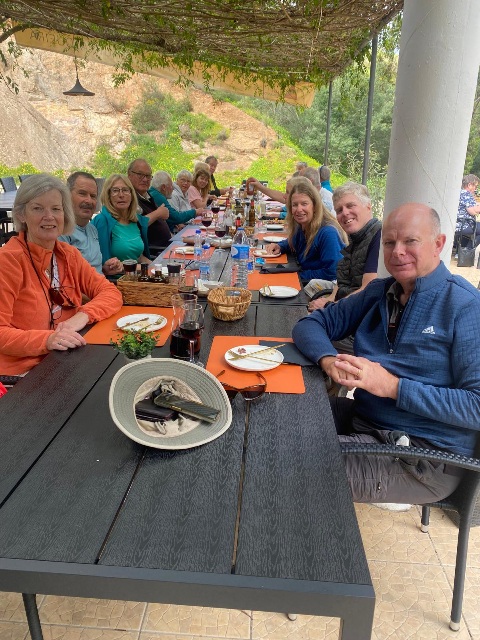 18 for a great al-fresco lunch at Ourique.